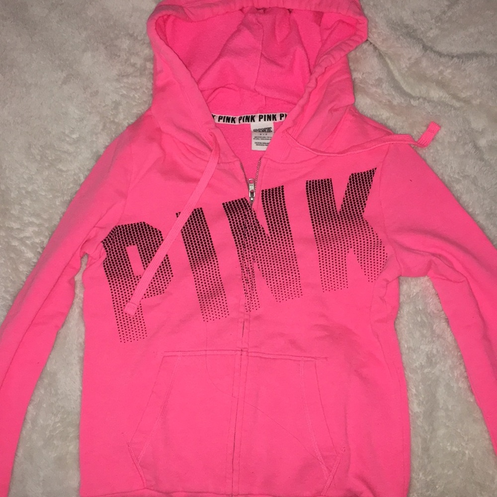Sweatshirt from pink barely worn